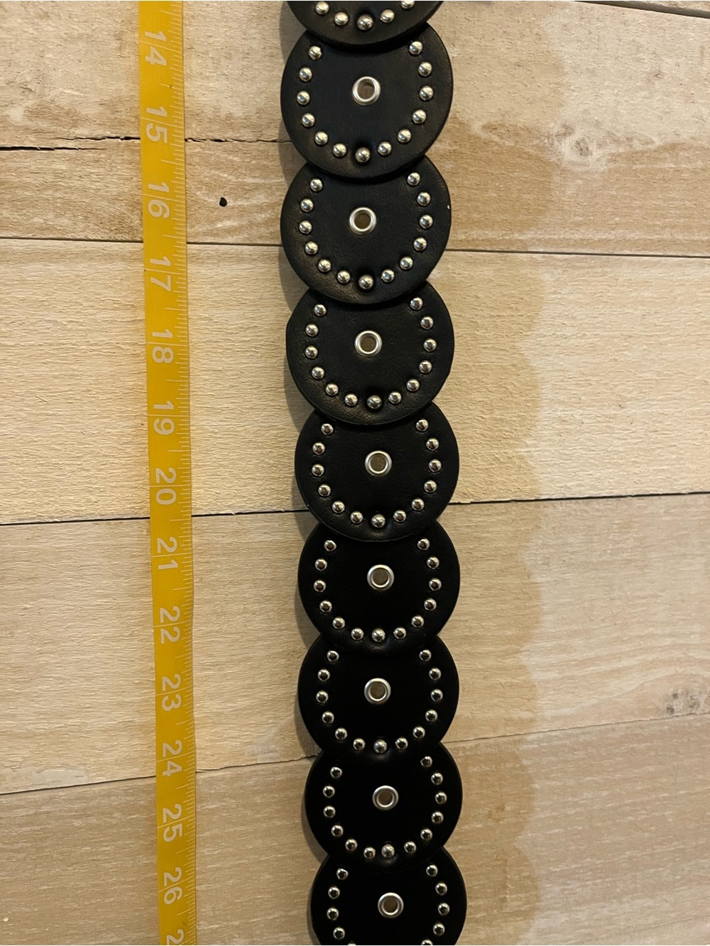 Haute Hippie Belt Western Boho Cowboy Circular Disc - Picture 4 of 8